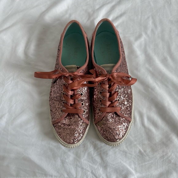 Kate Spade Glitter Rose Sneakers - Picture 1 of 7
